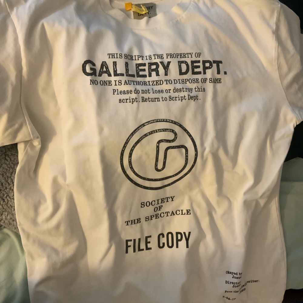 Gallery Dept shirt mens large
